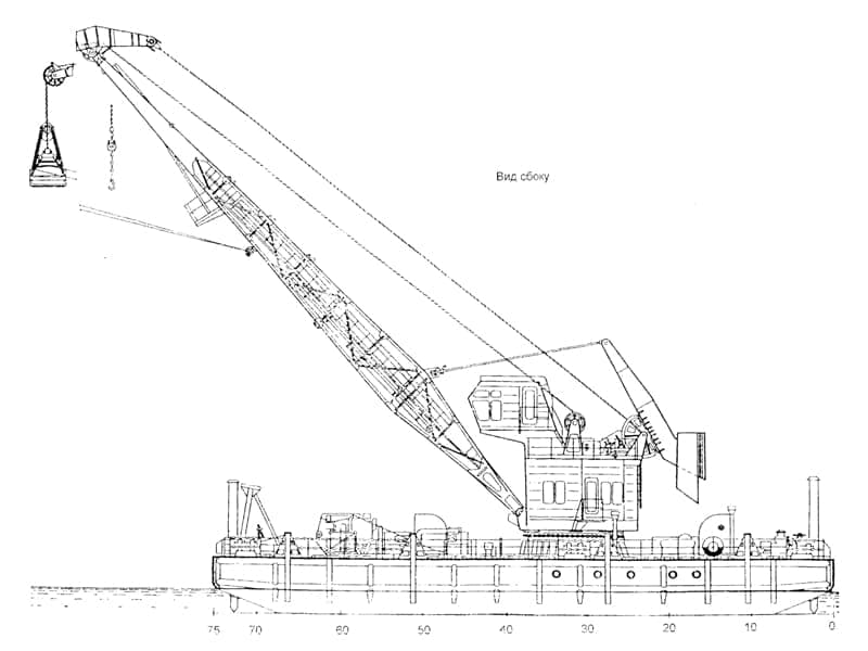 Плавучий кран грузоподъемностью 5 т. - фото 1
