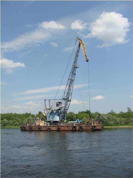 Плавучий кран грузоподъемностью 5 т. - фото 2