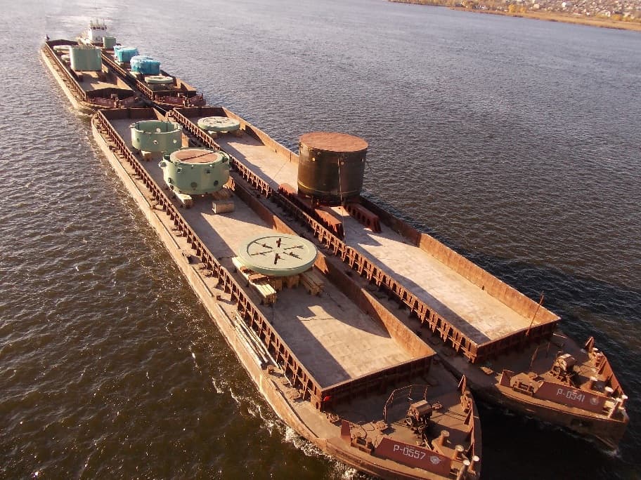 2013. Дастаўка цяжкаважнага абсталявання для Астравецкай АЭС