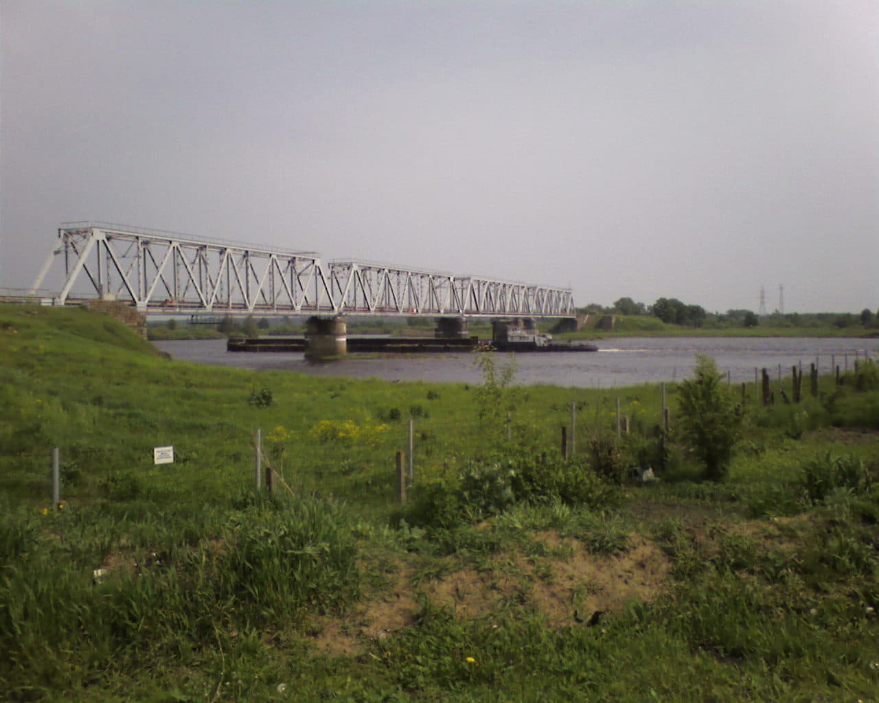 Концертная программа на юбилее речного порта Речица