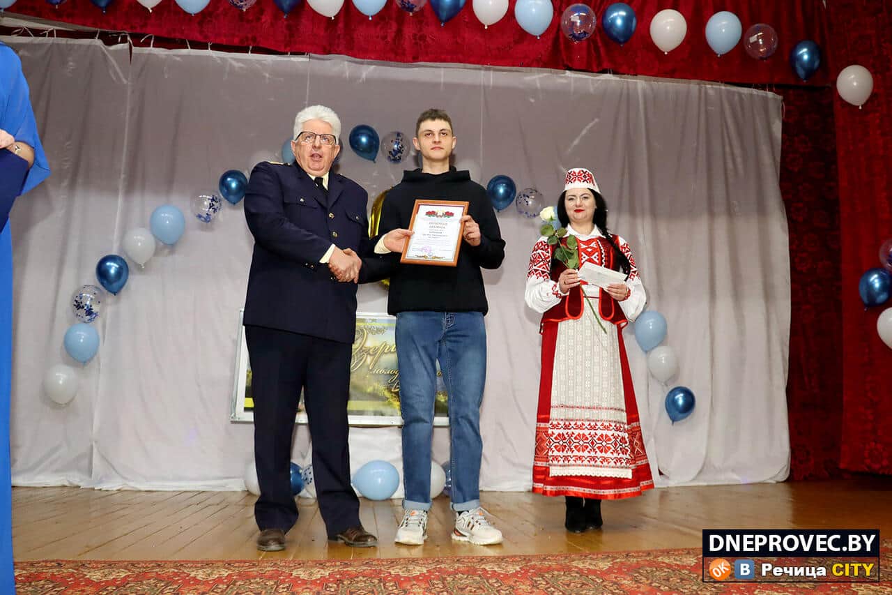 Выступление на торжественном мероприятии в честь юбилея порта