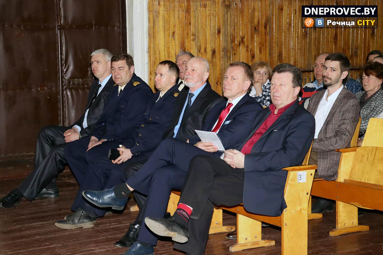 Ветераны труда речного порта Речица